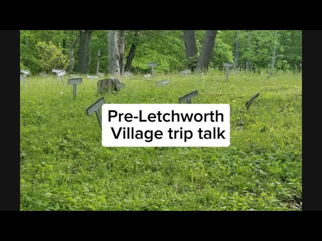 Pre letchworth Village talk ￼