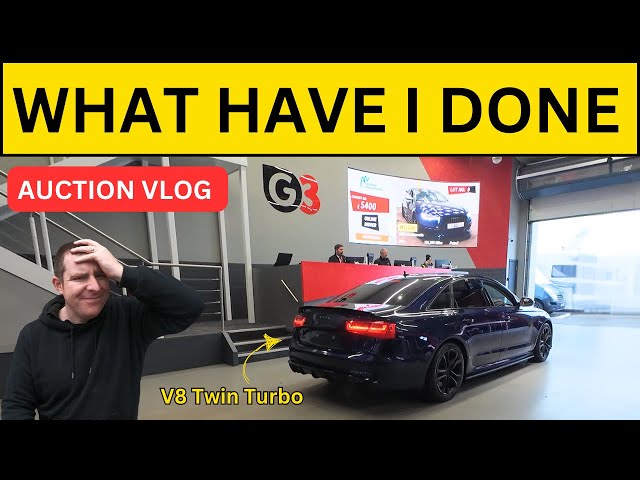 I BOUGHT THE CHEAPEST AUDI S6 IN THE UK (UK CAR AUCTIONS)