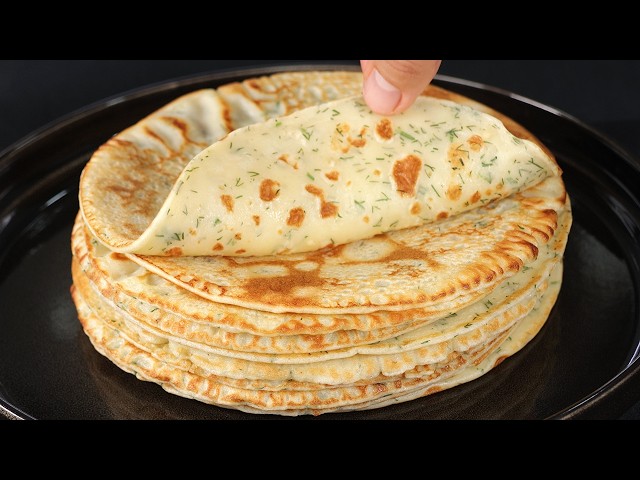 PERFECT Pancake Recipe - Soft and Fluffy! Turkish chef showed how to cook BEST Pancakes!