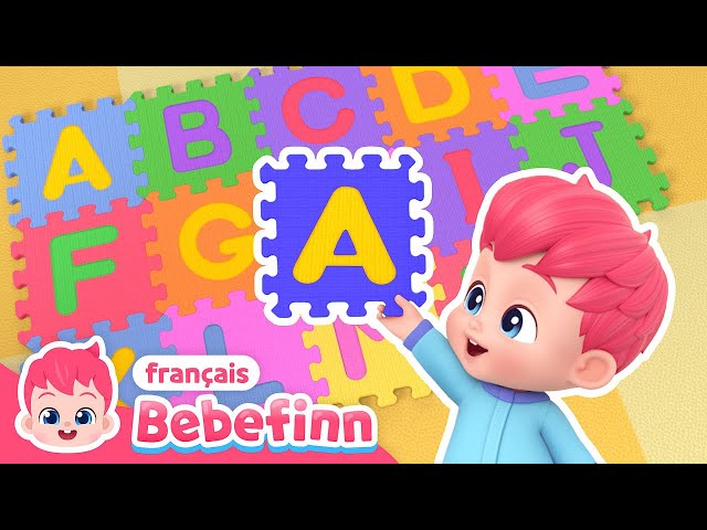 La Chanson de l’Alphabet | Chanter avec Bebefinn | Bebefinn français👶Chansons pour Enfants