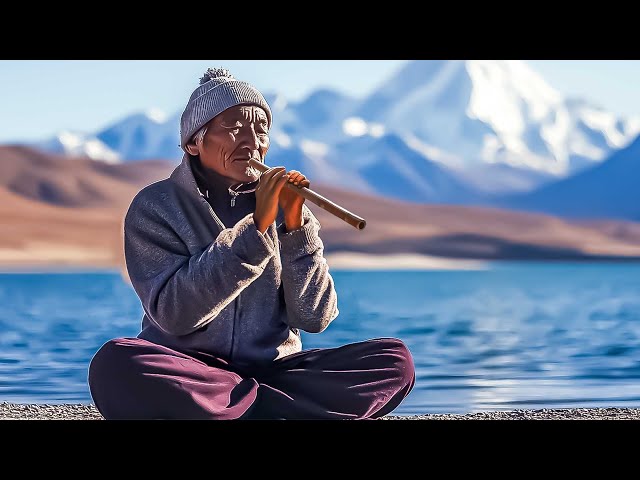 Healing Tibetan Flute Music • Soothe Your Soul, Find Inner Peace • Stress Relief and Harmony