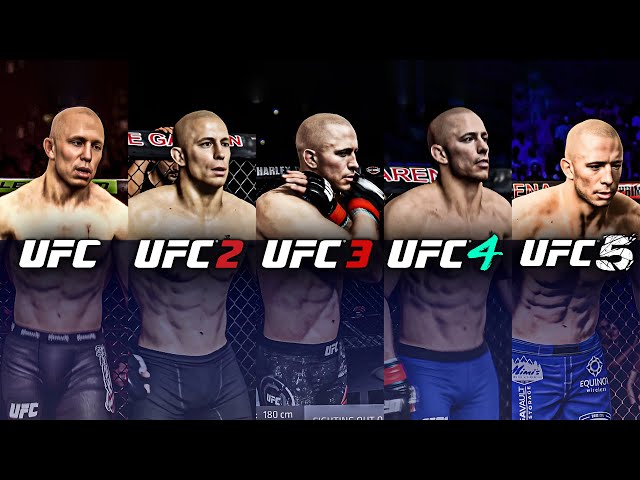 I Faced GSP On Every EA UFC Game (MAX DIFFICULTY)