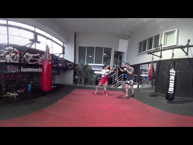 [360kiz] Elite Fight Club Pad Work 01