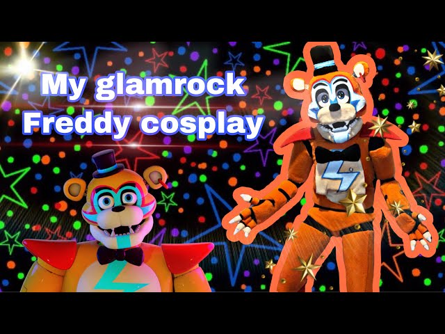 Making glamrock Freddy cosplay