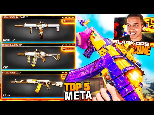 TOP 5 META LOADOUTS in Black Ops 6 Warzone! (New Best Class Setups)