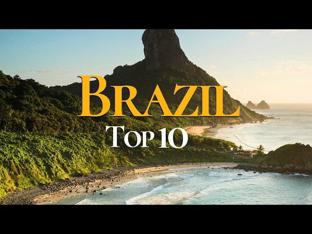 10 Most Amazing Places to Visit in Brazil You Will Love 🇧🇷 | Brazil Travel Video