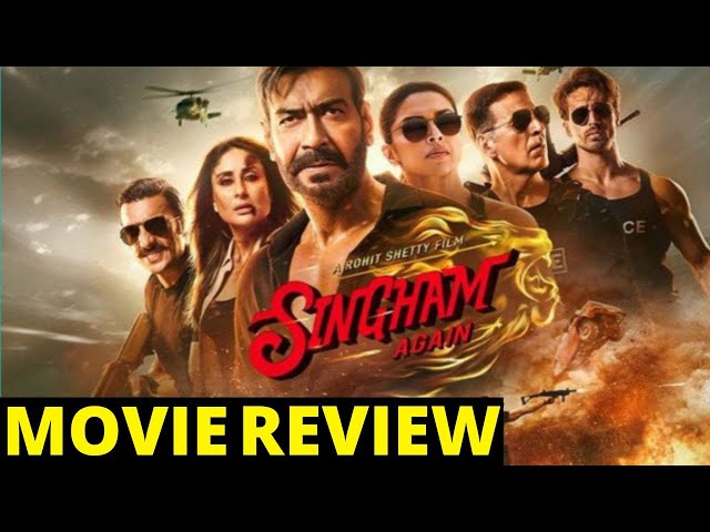 Singham Again Movie Review | KRK #singhamagain #singhamagainreview #krkreview #krk #rohitshetty #krk