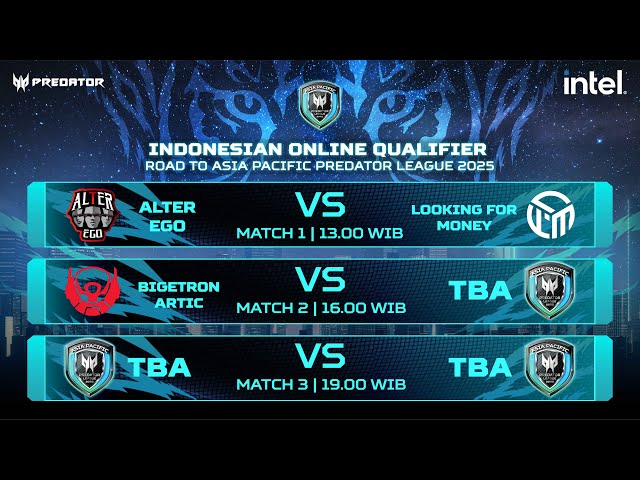 FINAL INDONESIAN ONLINE QUALIFIERS: ROAD TO ASIA PACIFIC PREDATOR LEAGUE 2025!