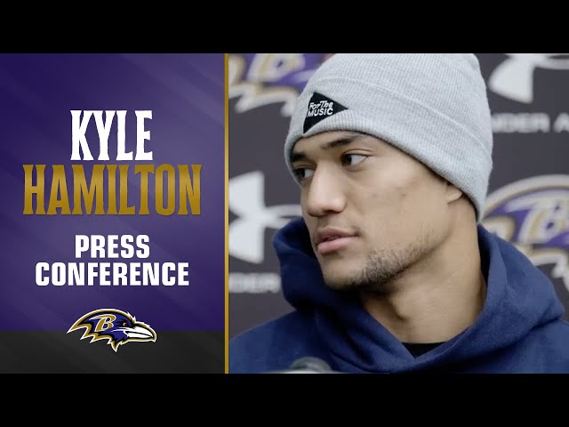 Kyle Hamilton on Potentially Wearing the Green Dot | Baltimore Ravens