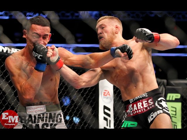 Conor McGregor vs Max Holloway Full Fight Night Result FULL SCREEN