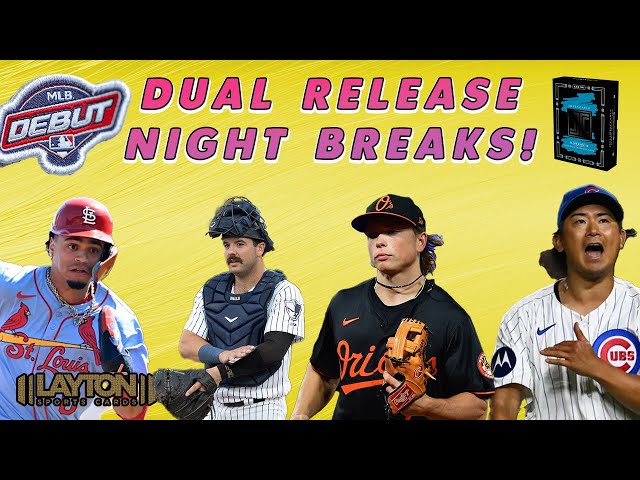 Double MLB Release Day Breaks W/ Sam & Jake!