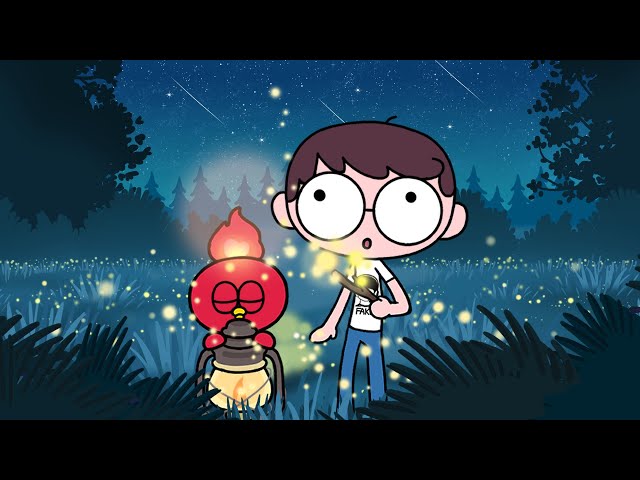 [ASMR🎧] Into the Firefly Forest | 30 Minute