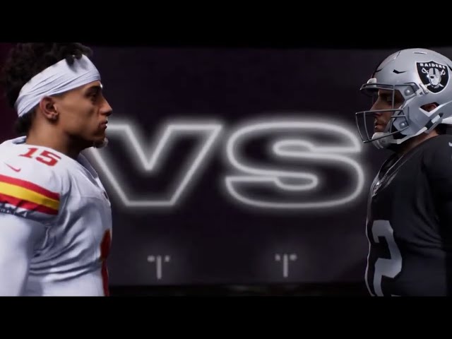 Madden NFL 25 - Kansas City Chiefs (4-2) Vs Las Vegas Raiders (2-5) Simulation PS5 Gameplay Week 8