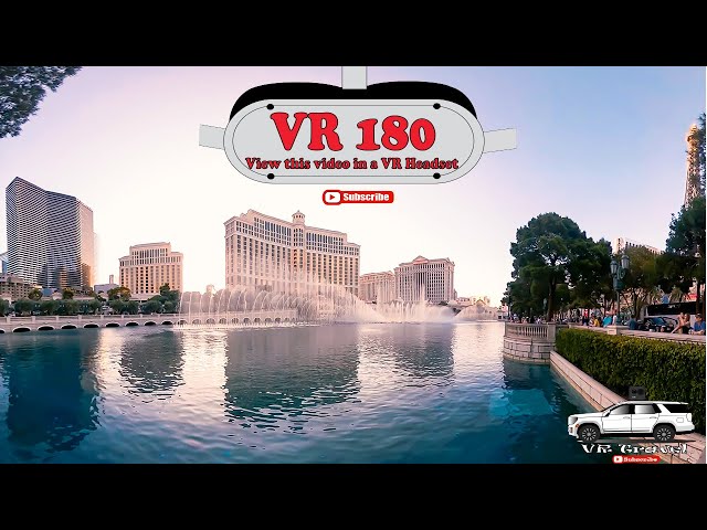 Bellagio Fountain Water Show in Las Vegas VR180