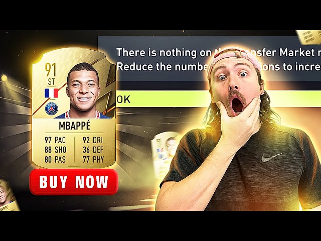 Buying EVERY SINGLE Gold Mbappe from the Market 😂 (Fifa 22 Ultimate Team)