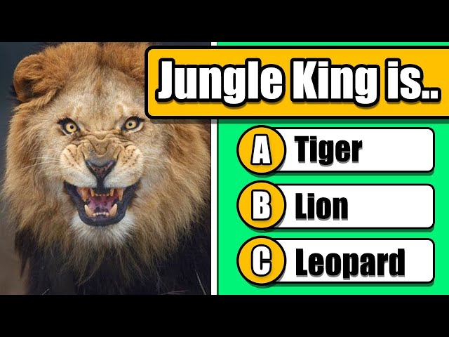 🧠 How Good Is Your Knowledge of ANIMALS? 🦁🐘✅ 80 Animals Knowledge Trivia Quiz