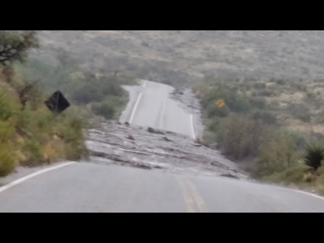 FLASH FLOOD at Carlsbad Caverns National Park Saturday 8/20/2022