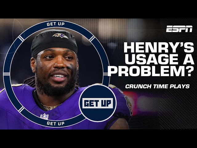 Is the Ravens' usage of Derrick Henry a problem? + Micah Parsons calls Cowboys a good team | Get Up