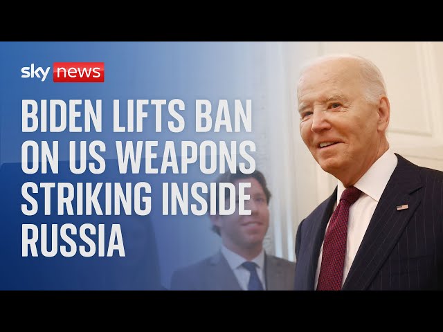 Biden lifts ban on Ukraine using US missiles to strike inside Russia - report