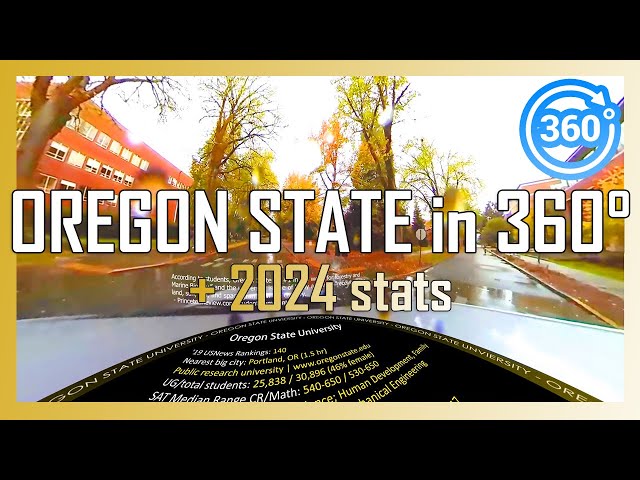 [2024] OREGON STATE UNIVERSITY 360° VR driving tour