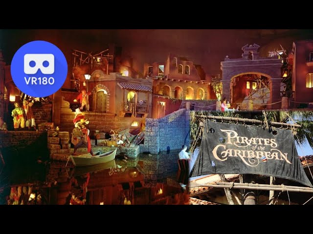 Pirates of the Caribbean FULL RIDE | VR180 3D VR