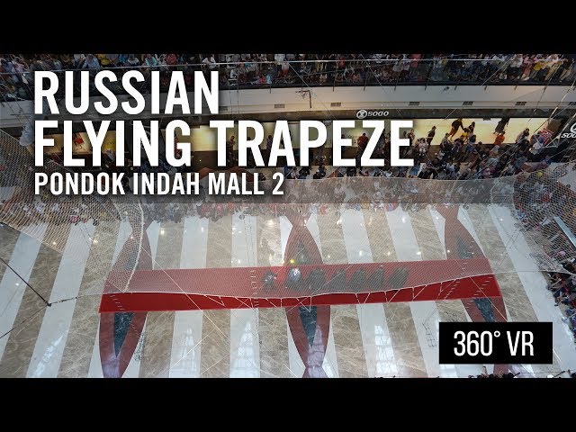 Pertunjukan Russian Flying Trapeze di PIM 2