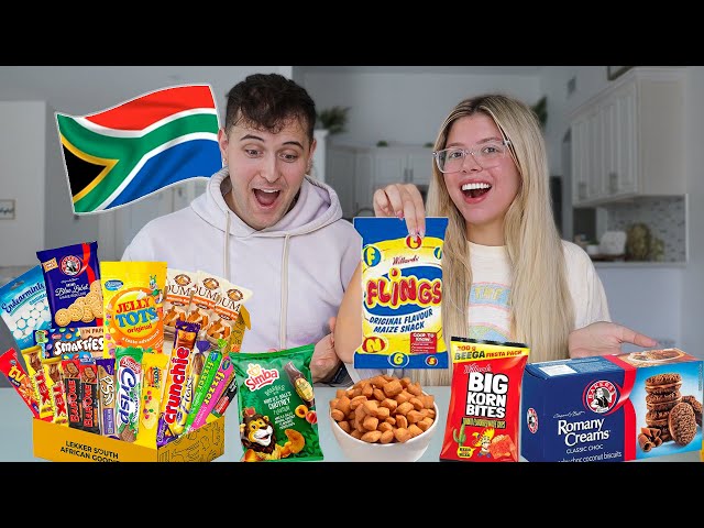 Trying AFRICAN SNACKS For The First Time!!