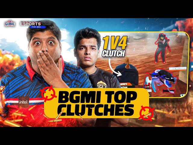 Top 5 BGMI Plays That Shocked Indian Esports 🥵😳