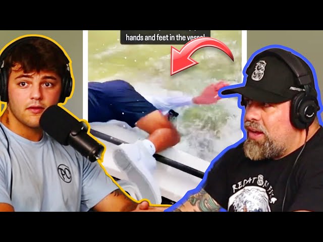 Guy Gets Pulled Into Water By A Shark in The Everglades | Paul Cuffaro & Scaled Up Podcast