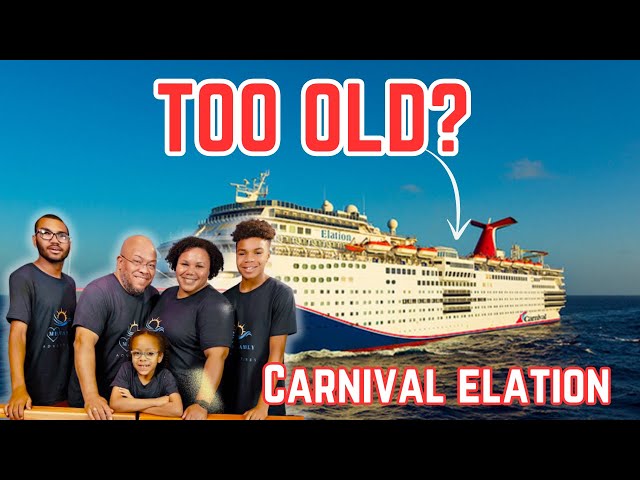 Cruising on one of Carnival's OLDEST ships during the HOLIDAYS! Carnival Elation- The Movie