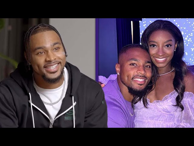 Simone Biles' Husband Jonathan Owens Says He's the 'Catch' Over Her