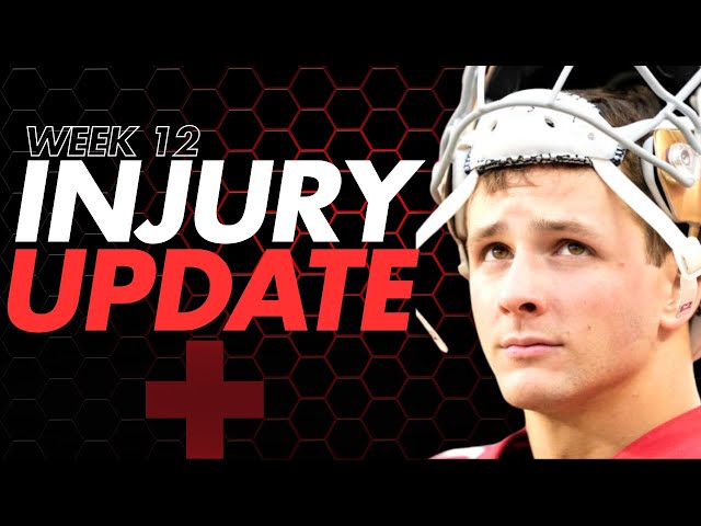 UPDATED Week 12 Injury Report: Will Brock Purdy Play? | Fantasy Football