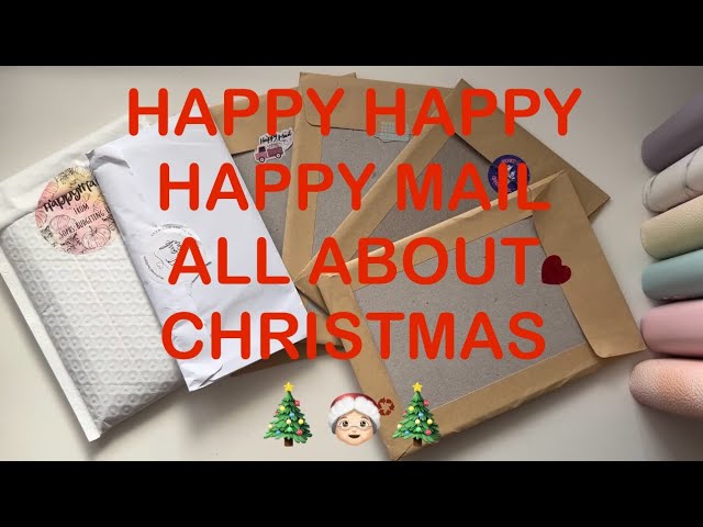 It’s Happy Mail time * All about Christmas * Savings challenges * Uk cash stuffing 💕🎄