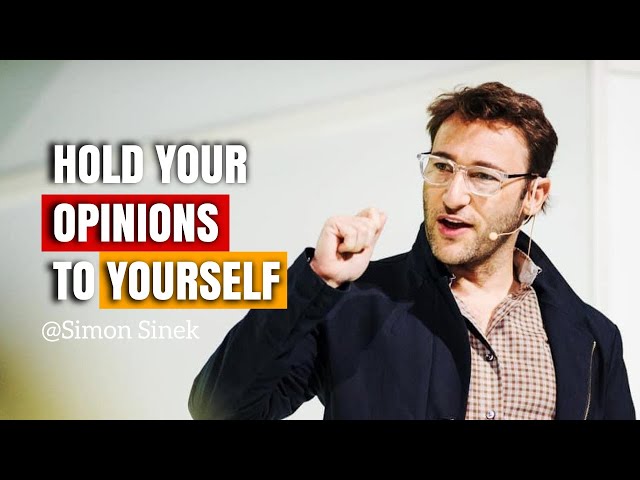 This Is Why You Should Always Speak Last - Simon Sinek Inspiring Speech