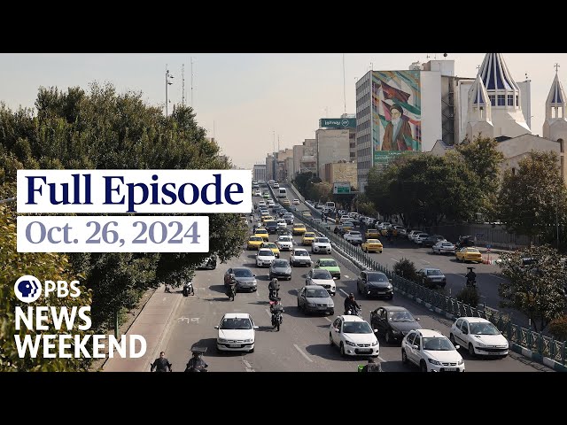 PBS News Weekend full episode, Oct. 26, 2024