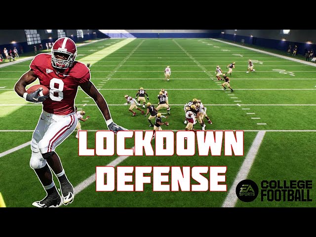 The Best🍿 LOCKDOWN Defense in Ncaa college football 25(Glitch)