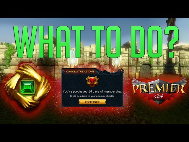 Things to do BEFORE & AFTER buying Membership in Runescape 3