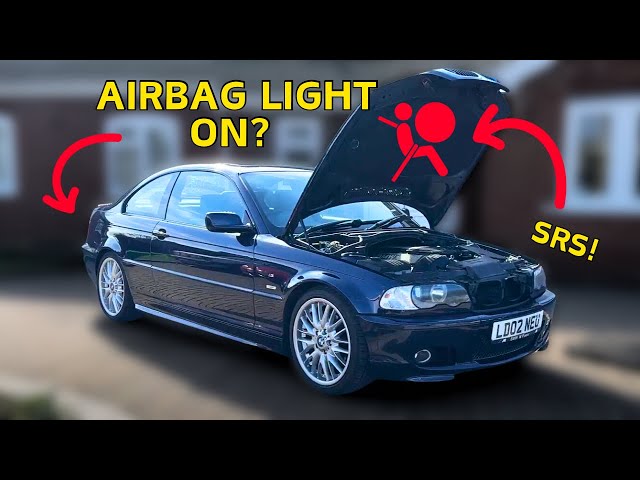 How I RESET the E46 AIRBAG WARNING LIGHT SRS | DIY TUTORIAL