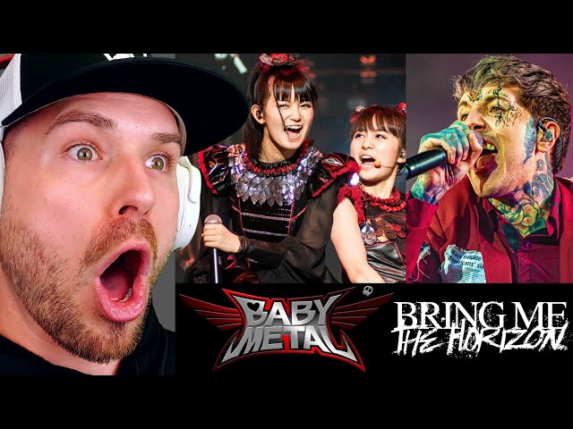 Bring Me The Horizon - Kingslayer ft. BABYMETAL (REACTION!!!)