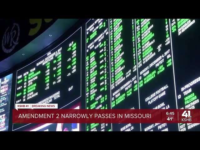 Missouri voters pass Amendment 2, legalize sports gambling in narrow race