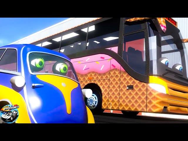 Wheels On The Bus - Fun Ride Around Town + More Nursery Rhymes & Baby Songs