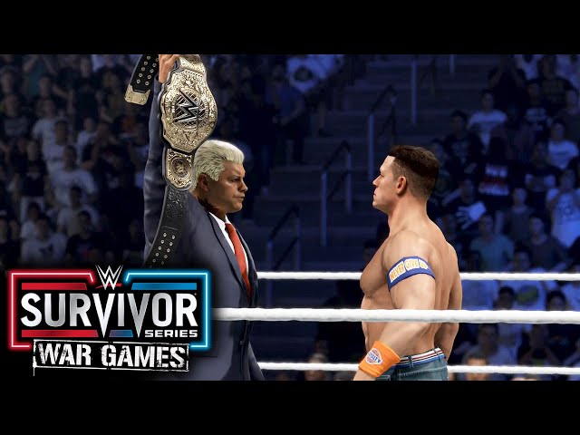 WWE Survivor Series War Games 2024 Cold Open | WWE 2K24 Universe Mode