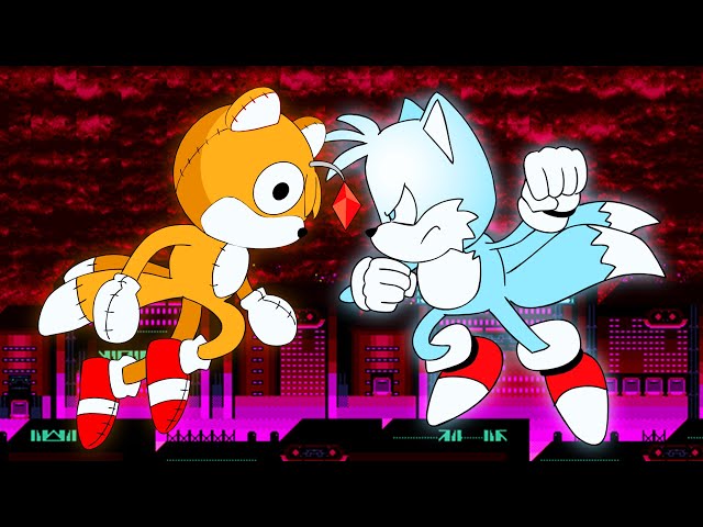 TAILS in SONIC CD FULL GAME ANIMATION