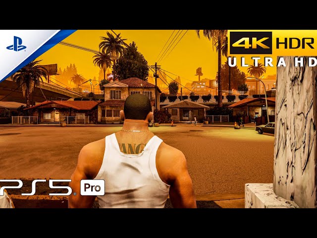 GTA: San Andreas - The Definitive Edition (PS5 PRO) 4K 60FPS HDR Gameplay (Free Roam)