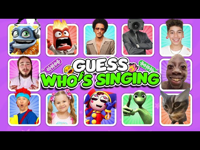 Guess Meme & Who's Singing? King Ferran, Justin Bieber, Sprunki, Tenge, Despicable Me 4,Inside Out 2