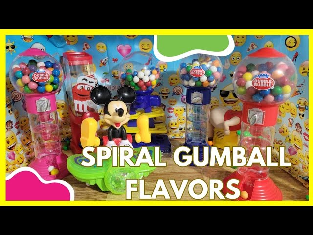 SPIRAL GUMBALL FLAVORS 🌈