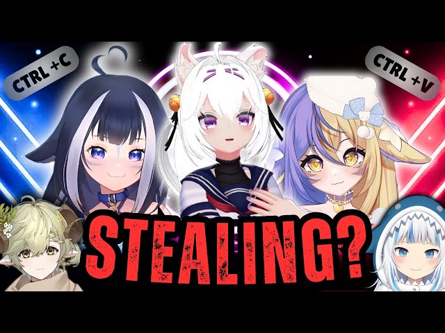 Copying, Plagiarism, and Stealing in the VTuber Community