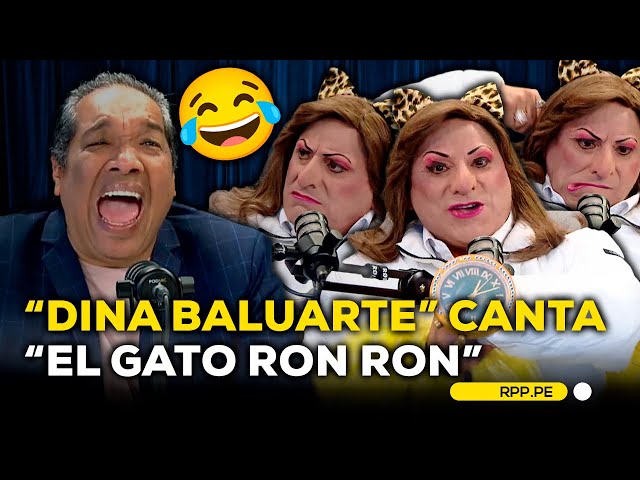 'Dina Baluarte' llegó para cantar "El gato Ron Ron" #ASISOMOSRPP | ENTREVISTA