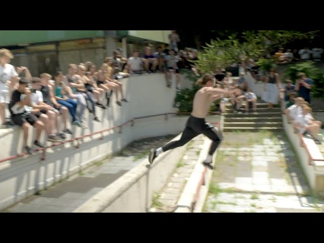 Parkour’s first street competition 🇳🇱