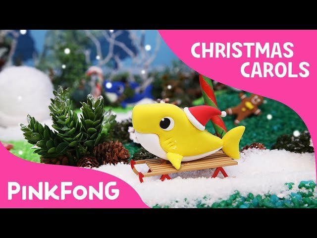 Clay Christmas Sharks | Christmas Carols | Baby Shark | Pinkfong Songs for Children